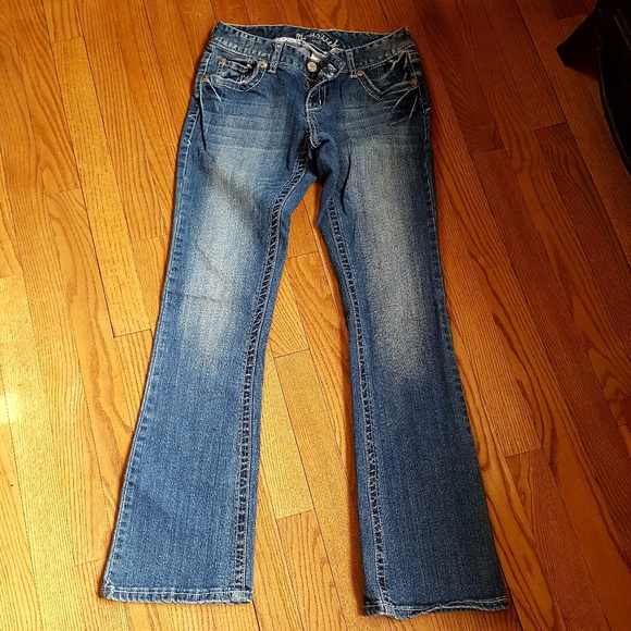 Maurices Original Jeans Blue Size 3/4 - Picture 3 of 8